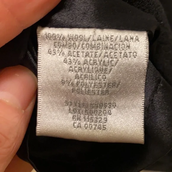 NWT Badgley Mischka wool shift dress size 0 - Picture 9 of 9